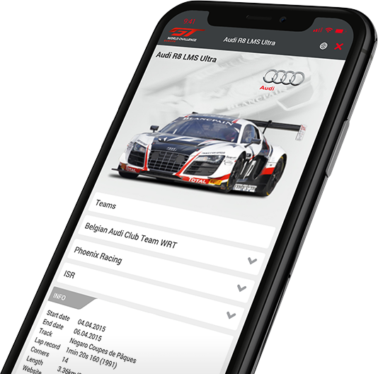 Fanatec GT World Challenge Europe Powered by AWS App