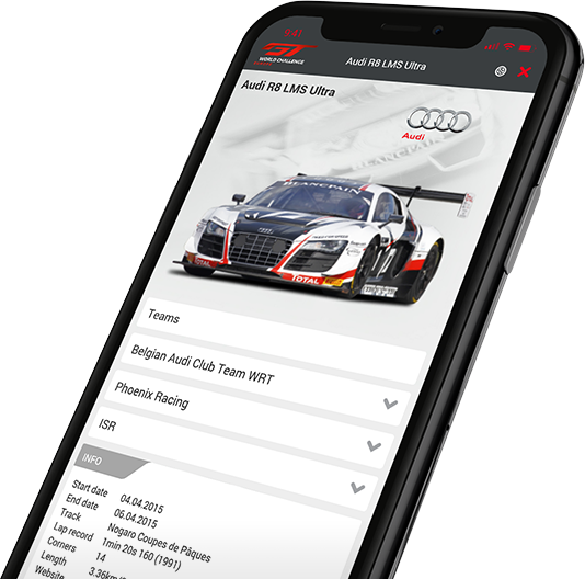 GT World Challenge Europe App