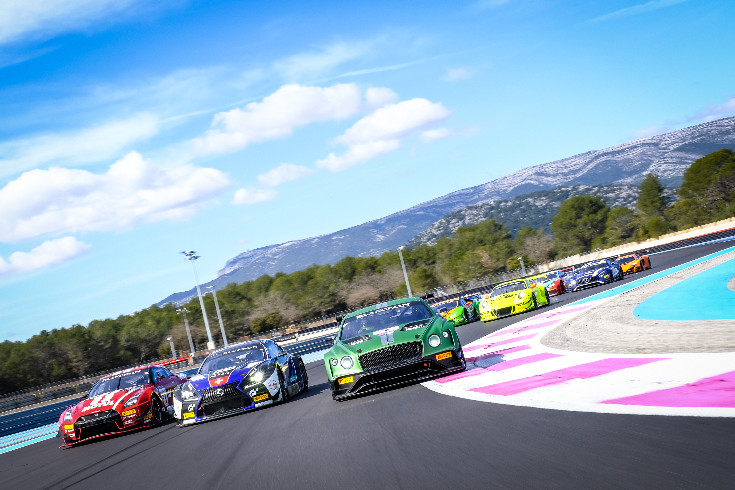 Blancpain GT Series announces full 2018 entry list with 50 cars 11 manufacturers Fanatec GT World Challenge Europe Powered AWS