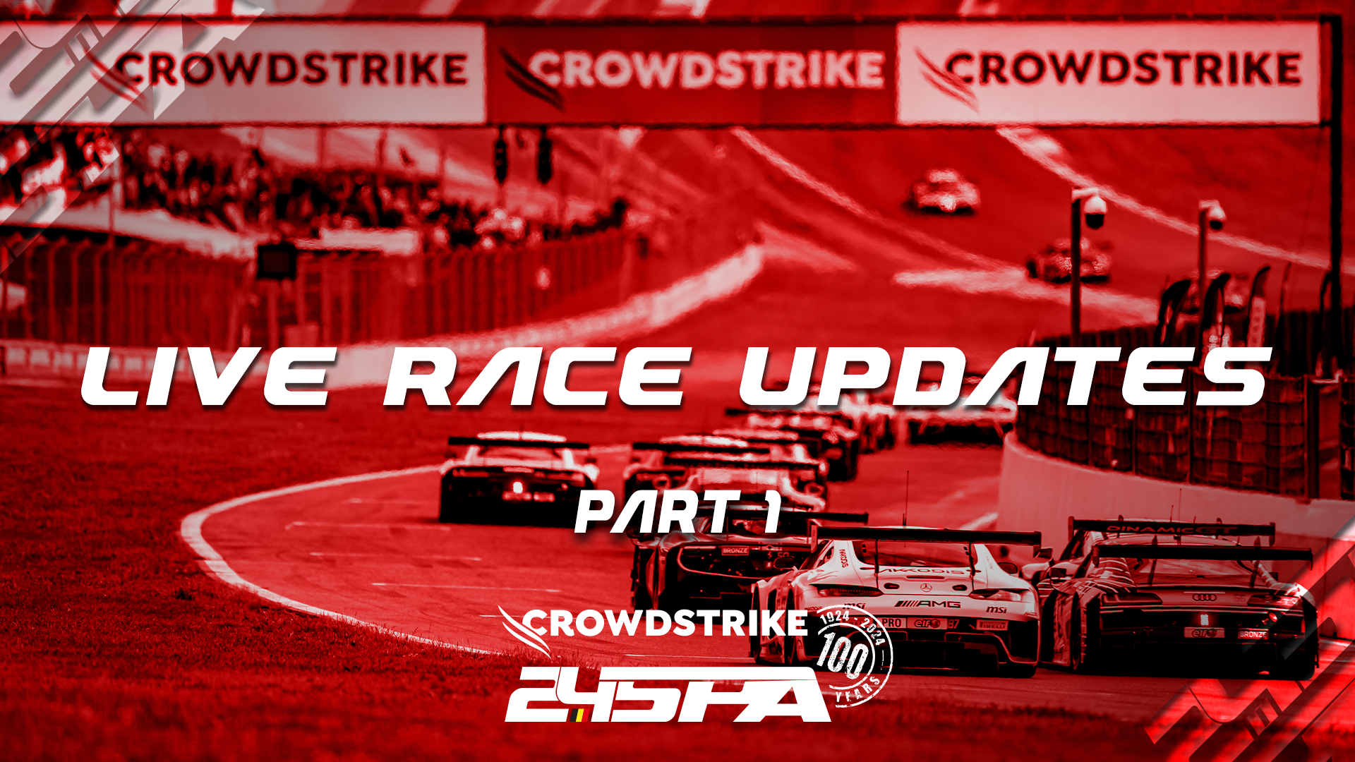 #Spa24h Race Updates – Part 1 | CrowdStrike 24 hours of Spa