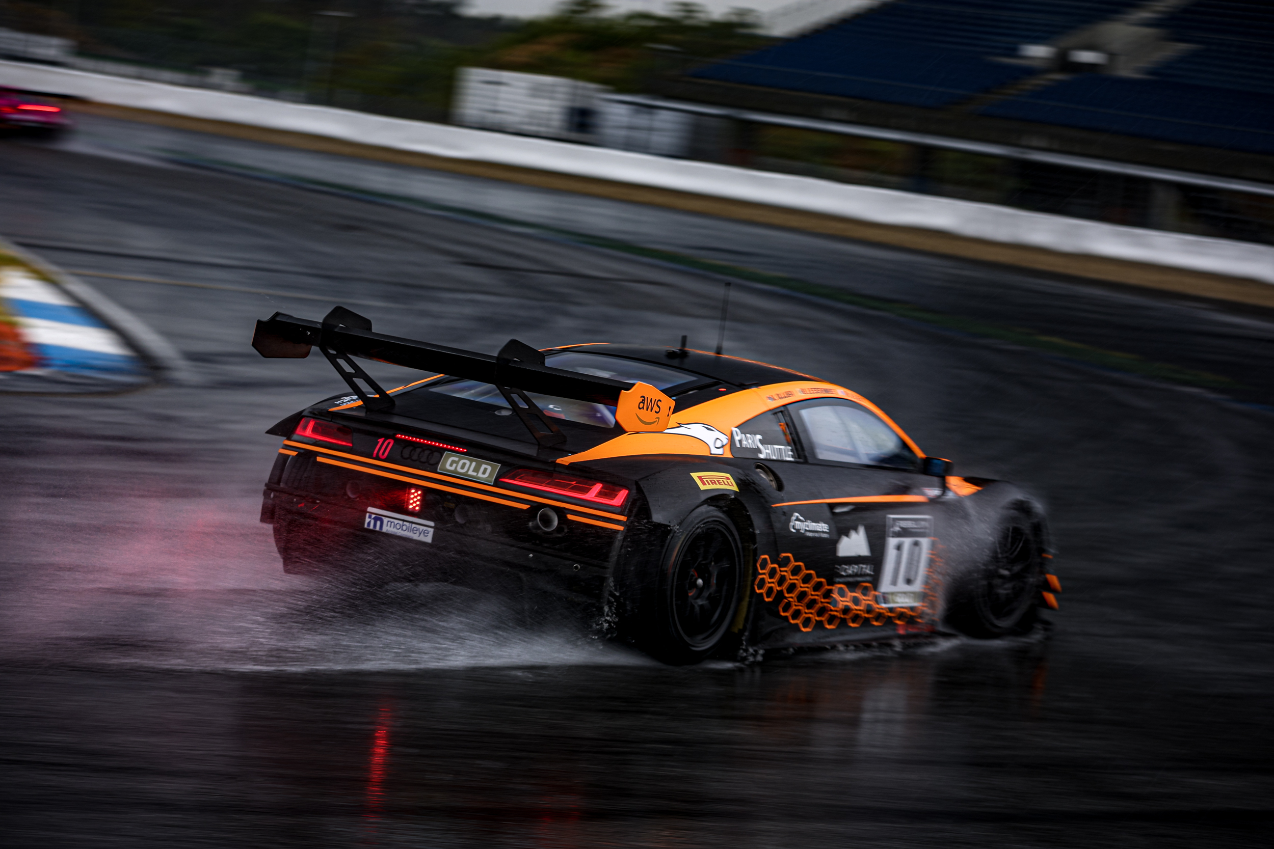 Boutsen Racing Audi on top in rain-lashed practice at Hockenheim ...