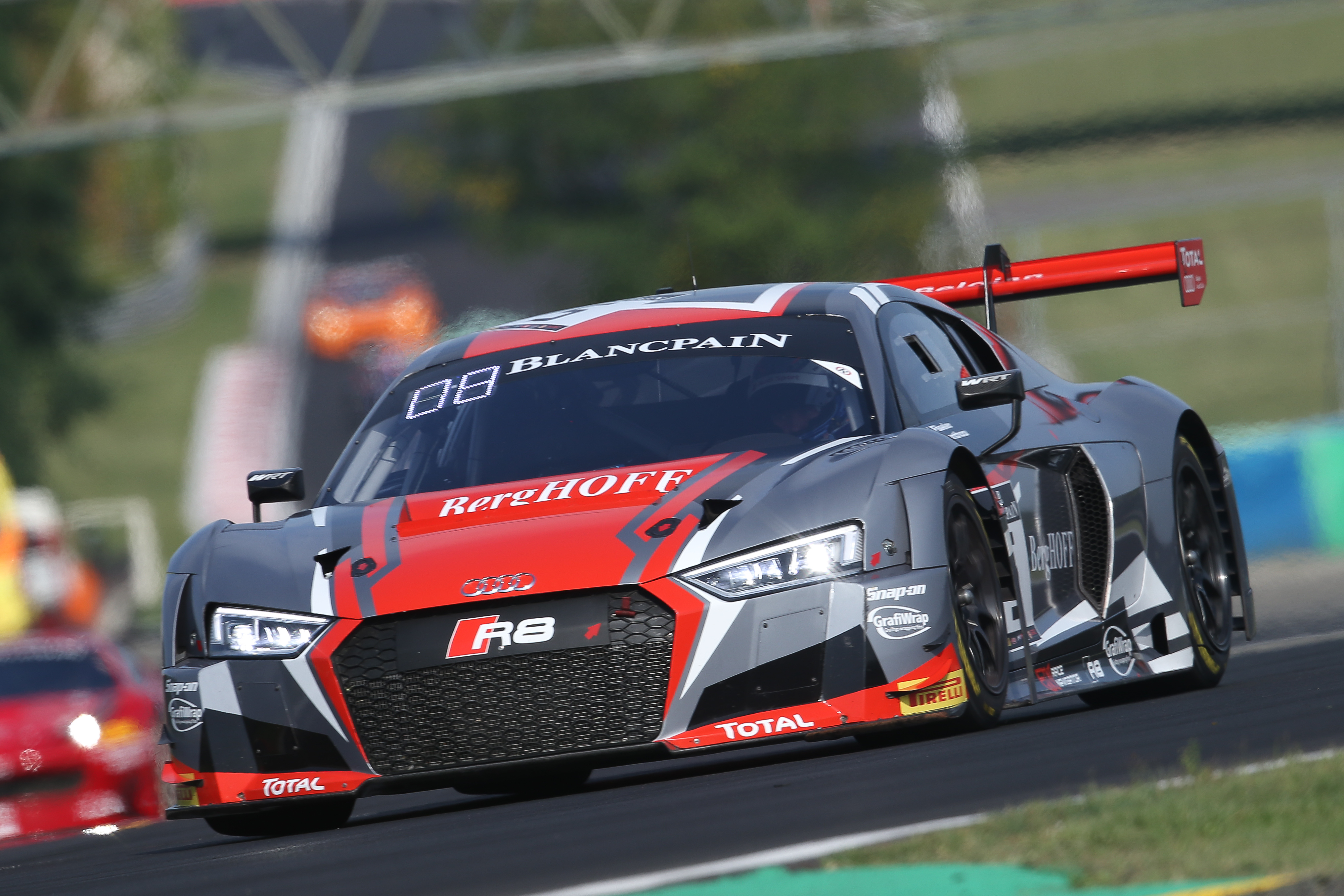Belgian Audi Club Team WRT tops Sunday warmup at the Hungaroring Fanatec GT World Challenge