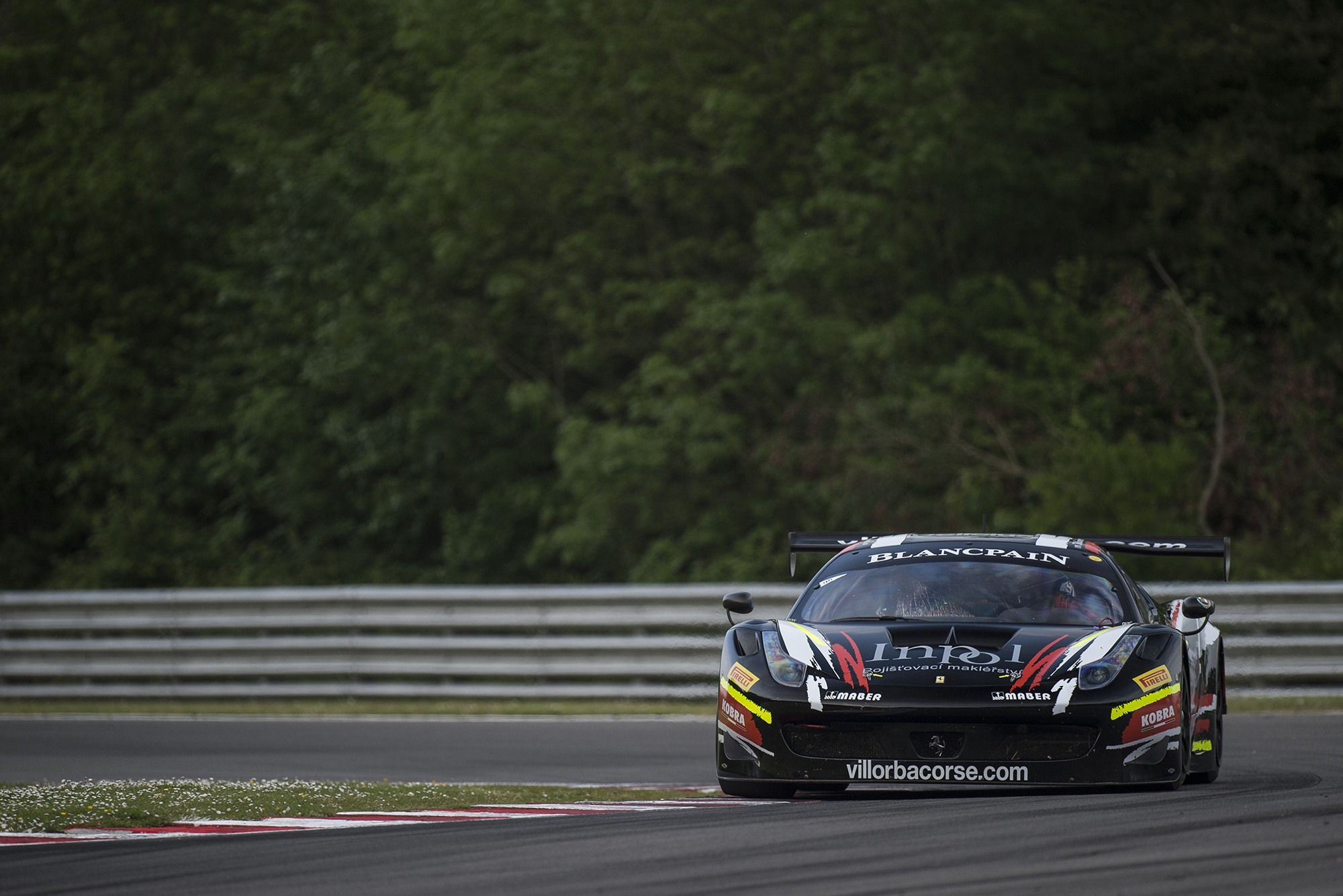 Scuderia Villorba Corse with Cedric Mezard in GT Sports Club Fanatec