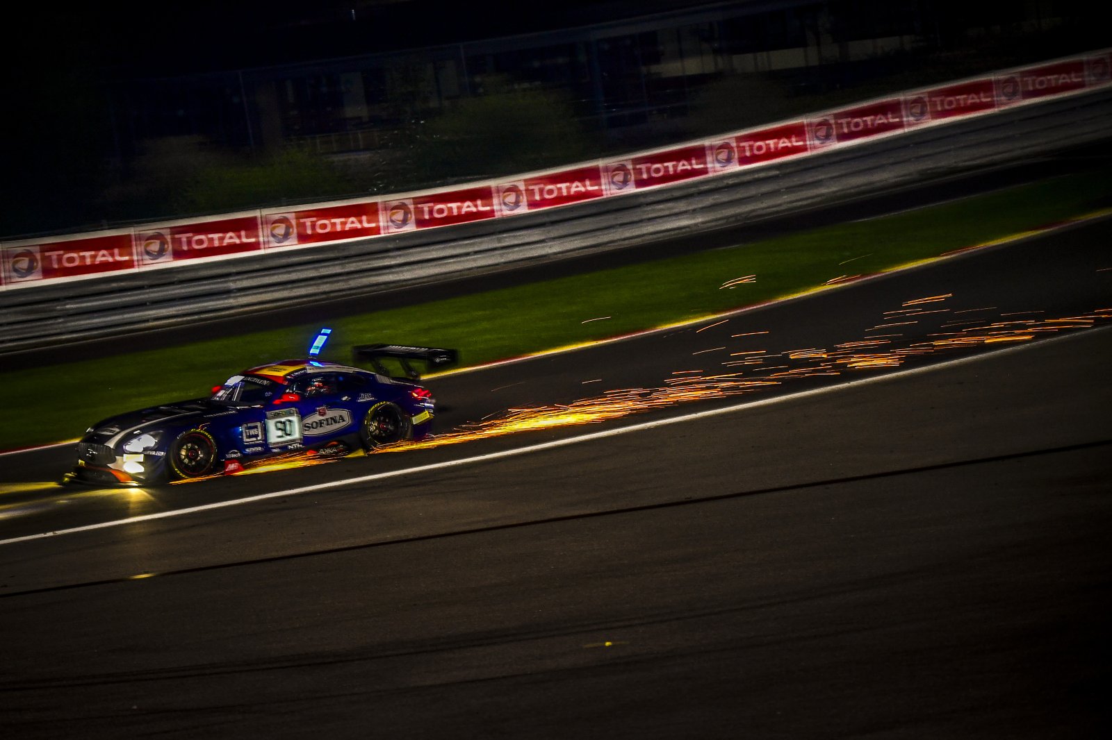 Raffaelle Marciello fastest in qualifying for the Total 24 Hours of Spa 