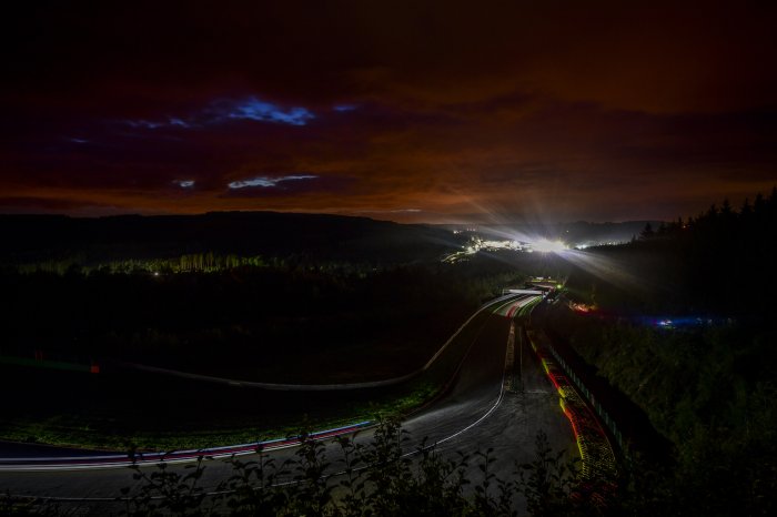 Bentley leads at midnight