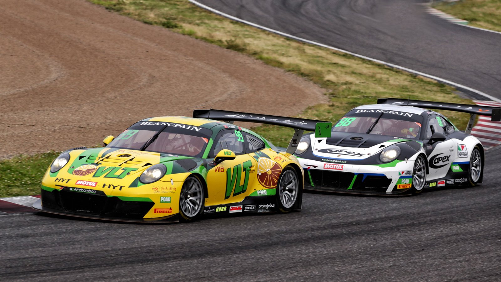 Porsche factory drivers for Craft-Bamboo Racing in Bathurst