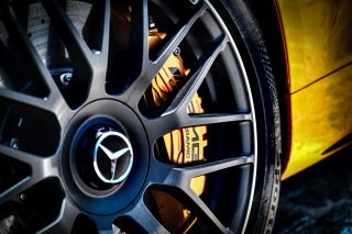 AMG in the paddock - detail