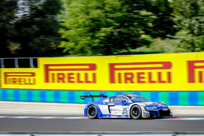 Gachet leads Hungaroring FP1 in title-chasing Sainteloc Audi 