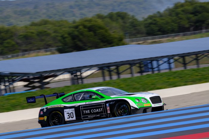Team Parker send Bentley to the top on opening day of Blancpain GT Series pre-season test