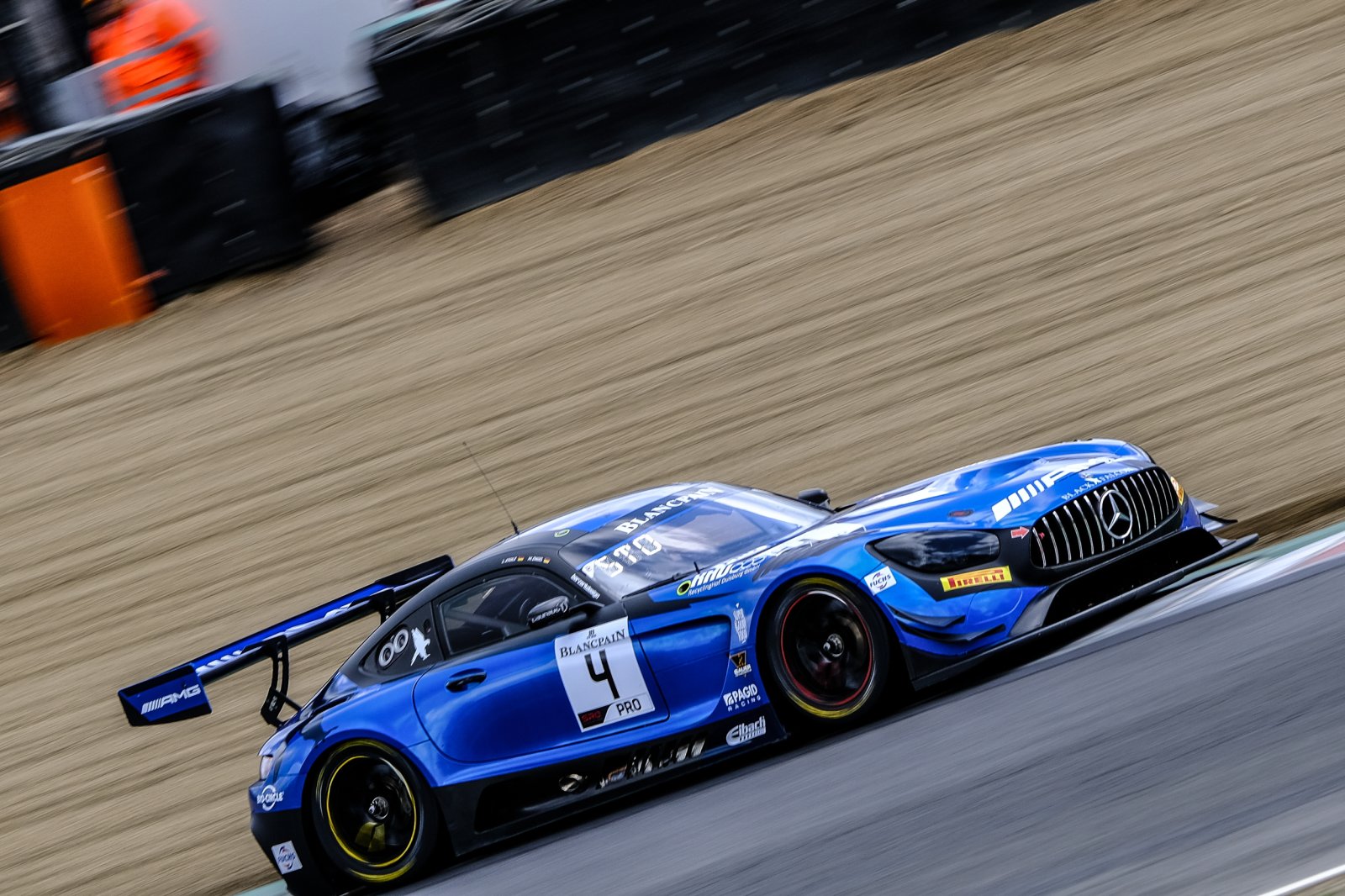 Black Falcon gives Mercedes-AMG second Blancpain GT World Challenge Europe victory at Brands Hatch