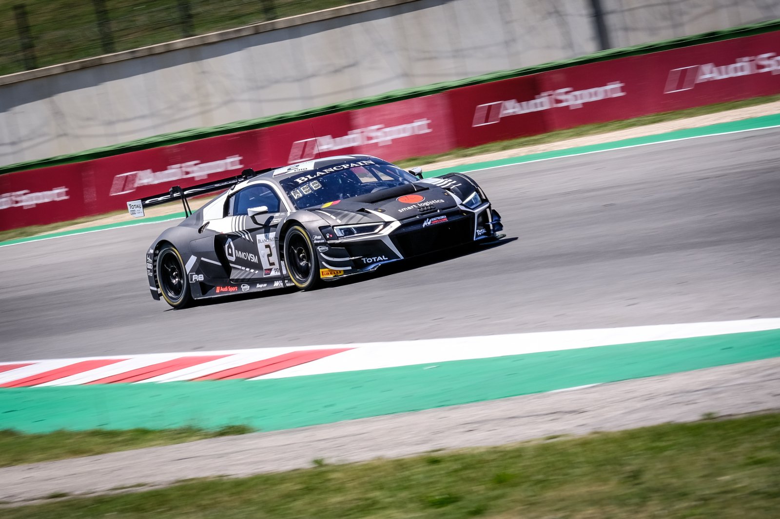 Audi R8 LMS clinches second and third place at Spa