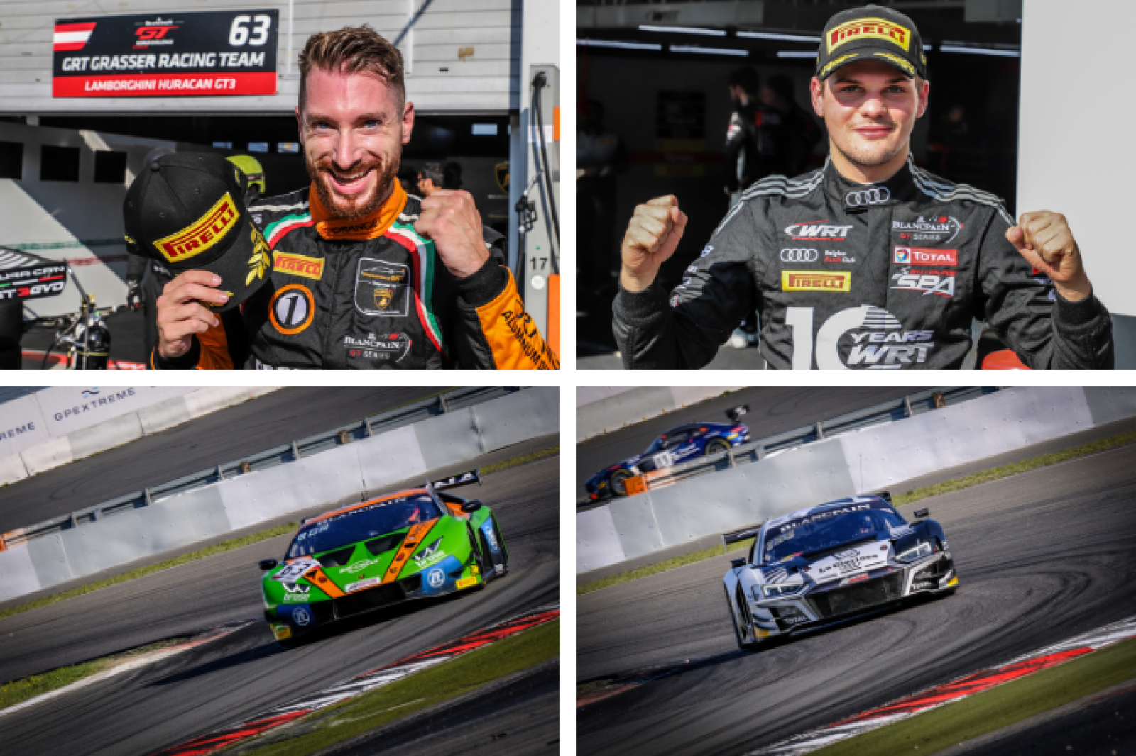 Bortolotti and Vanthoor take pole positions as title battle heats up at Nürburgring