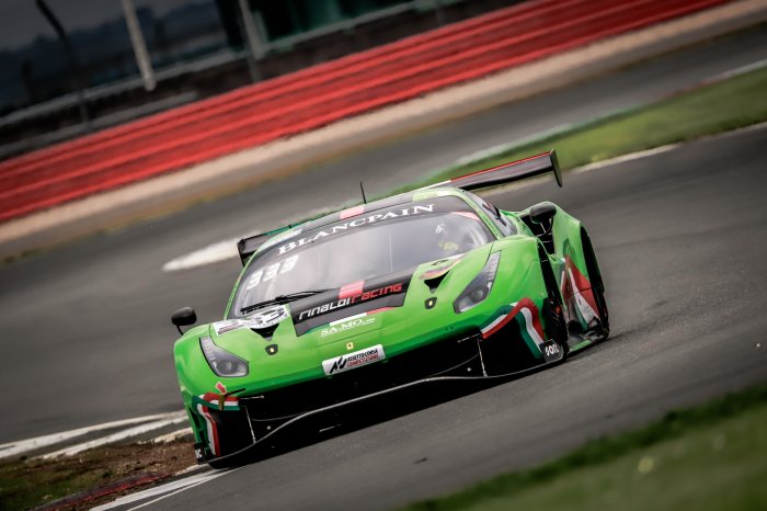 Salikhov puts Rinaldi Ferrari on top as bronze test kicks off Blancpain GT Series weekend at Silverstone