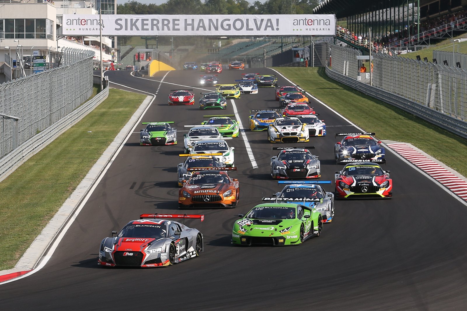 Qualifying Race win caps perfect Budapest run for Belgian Audi Club Team WRT