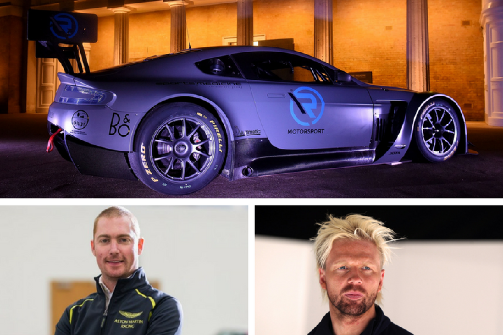 Aston Martin factory drivers Maxime Martin and  Nicki Thiim join R-Motorsport for Blancpain GT Series Endurance Cup season