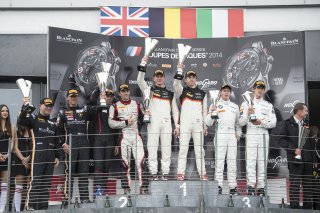 Podium PRO-AM / SILVER CUP Qualifying Race Nogaro