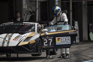 Halek (AUT) – Landmann (AUT) / Lamborghini Gallardo GT3 FLII #27 GRASSER RACING TEAM