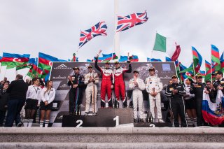 Podium SILVER CUP / PRO-AM Main Race Baku
