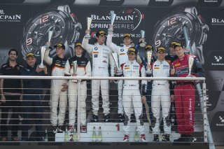 Podium PRO-AM / SILVER CUP Qualifying Race Brands Hatch