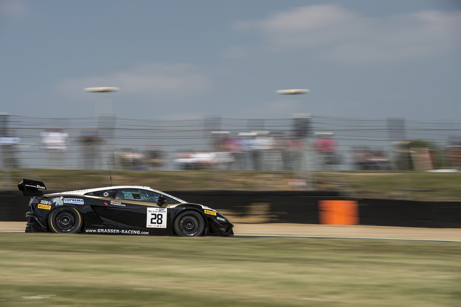 Blancpain Sprint Series - Main Race Brands Hatch -  Grasser Racing Team Lamborghini takes both wins at Brands Hatch