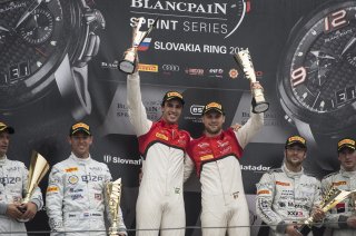 Podium PRO-CUP Qualifying Race Slovakia