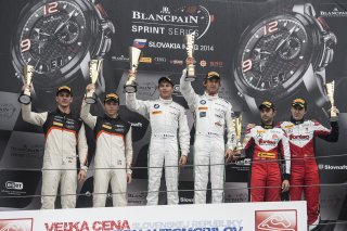 Podium PRO-AM Qualifying Race Slovakia