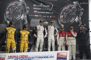 Podium PRO-CUP Main Race Slovakia