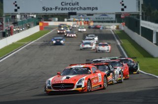 Cristodoulou (GBR) – Buurman (NED) – Parisy (FRA) / Mercedes SLS AMG GT3 #63 BLACK FALCON
