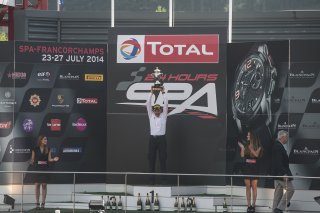 Romolo Liebchen / Head of Audi Sport Customer Racing receives the Coupe du Roi