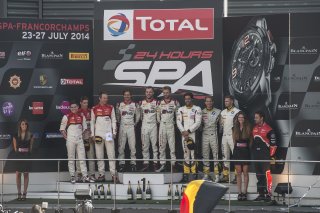 Podium PRO-CUP 24H Spa