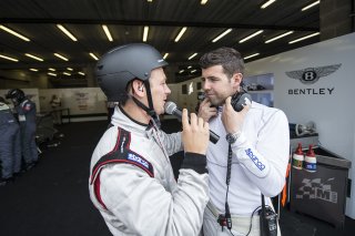 Thomas Bastin interviewing Andy Meyrick (GBR) / Bentley Continental GT3 #7 M-SPORT BENTLEY