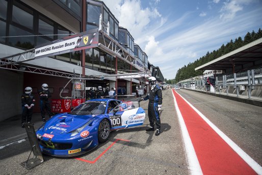 Maleev (RUS) – Alcart (ESP) – Mavlanov (RUS) – Zampieri (ITA) / Ferrari 458 Italia GT3 #100 SMP RACING RUSSIAN BEARS | Brecht Decancq Photography / Brecht Decancq