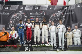 Podium SILVER CUP / PRO-AM Qualifying Race Zandvoort