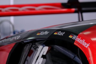 #16 Audi Sport Team Phoenix Audi R8 LMS Pierre Kaffer (GER) Rene Rast (GER) Markus Winkelhock (GER)