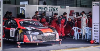#15 Audi Sport Team Phoenix Audi R8 LMS Christopher Haase (GER) Robin Frijns (NLD) Laurens Vanthoor (BEL)