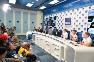 Press Conference Moscow City Racing