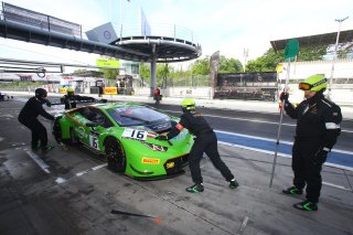 #19 GRT GRASSER RACING TEAM (AUT) LAMBORGHINI HURACAN GT3 LUCA STOLZ (DEU) MICHELE BERETTA (ITA) ANDREA PICCINI (ITA)