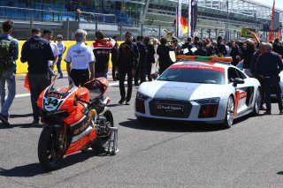 PIRELLI SHOW MOTORBIKE AND SAFETY CAR