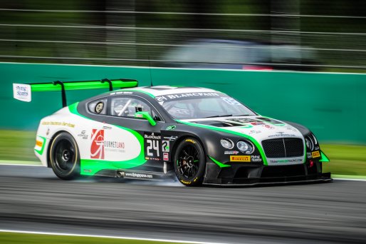 #24 TEAM PARKER RACING (GBR) BENTLEY CONTINENTAL GT3 IAN LOGGIE (GBR) CALLUM MACLEOD (GBR) TOM ONSLOW COLE (GBR) | PASCAL SAIVET / VISION SPORT AGENCY