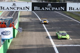 #63 GRT GRASSER RACING TEAM (AUT) LAMBORGHINI HURACAN GT3 MIRKO BORTOLOTTI (ITA) CHRISTIAN ENGELHART (DEU) ANDREA CALDARELLI (ITA) PRO CUP OVERALL WINNER
