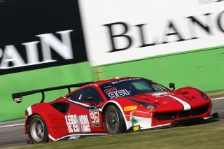 #961 AF CORSE (ITA) FERRARI 488 GT3 ALEX DEMERDJIAN (LBN) DAVIDE RIZZO (ITA) ABIGAIL EATON (GBR) AM CUP