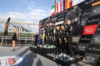 #63 GRT GRASSER RACING TEAM (AUT) LAMBORGHINI HURACAN GT3 MIRKO BORTOLOTTI (ITA) CHRISTIAN ENGELHART (DEU) ANDREA CALDARELLI (ITA) PRO CUP OVERALL WINNER