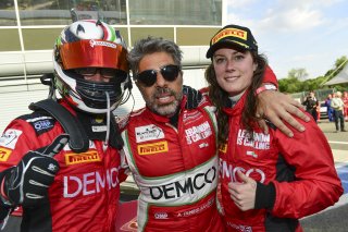 #961 AF CORSE (ITA) FERRARI 488 GT3 ALEX DEMERDJIAN (LBN) DAVIDE RIZZO (ITA) ABIGAIL EATON (GBR) AM CUP