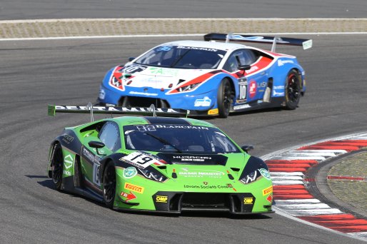#19 GRT GRASSER RACING TEAM (AUT) LAMBORGHINI HURACAN GT3 LUCA STOLZ (DEU) MICHELE BERETTA (ITA) ANDREA PICCINI (ITA) | OLIVIER BEROUD / VISION SPORT AGENCY