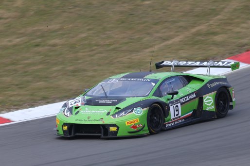 #19 GRT GRASSER RACING TEAM (AUT) LAMBORGHINI HURACAN GT3 LUCA STOLZ (DEU) MICHELE BERETTA (ITA) ANDREA PICCINI (ITA) | OLIVIER BEROUD / VISION SPORT AGENCY