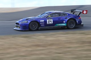 #114 EMIL FREY RACING (CHE) EMIL FREY JAGUAR G3 CHRISTIAN KLIEN (AUT) JONATHAN HIRSCHI (CHE) NORBERT SIEDLER (AUT)