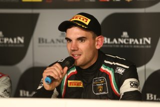 #19 GRT GRASSER RACING TEAM (AUT) LAMBORGHINI HURACAN GT3 LUCA STOLZ (DEU) OVERALL POLESITTER