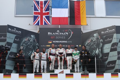 #87 AKKA ASP (FRA) MERCEDES BENZ AMG GT3 JEAN LUC BEAUBELIQUE	(FRA) MAURICE RICCI (ITA) GILLES VANNELET (FRA) WINNER IN AM CUP #30 TEAM PARKER RACING (GBR) BENTLEY CONTINENTAL GT3 DEREK PIERCE (GBR) CHRIS HARRIS (GBR) SECOND IN AM CUP #333 RINALDI RACING  | OLIVIER BEROUD / VISION SPORT AGENCY