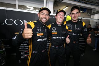 #4 MERCEDES AMG TEAM BLACK FALCON (DEU) MERCEDES AMG GT3 ADAM CHRISTODOULOU (GBR) YELMER BUURMAN (NDL) LUCA STOLZ (DEU) OVERALL POLESITTER