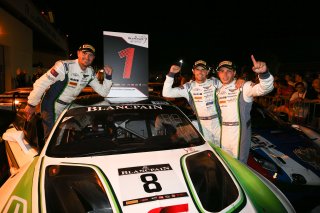 #8 BENTLEY TEAM M-SPORT (GBR) BENTLEY CONTINENTAL GT3 ANDY SOUCEK (ESP) MAXIME SOULET (BEL) VINCENT ABRIL (MCO) OVERALL WINNERS